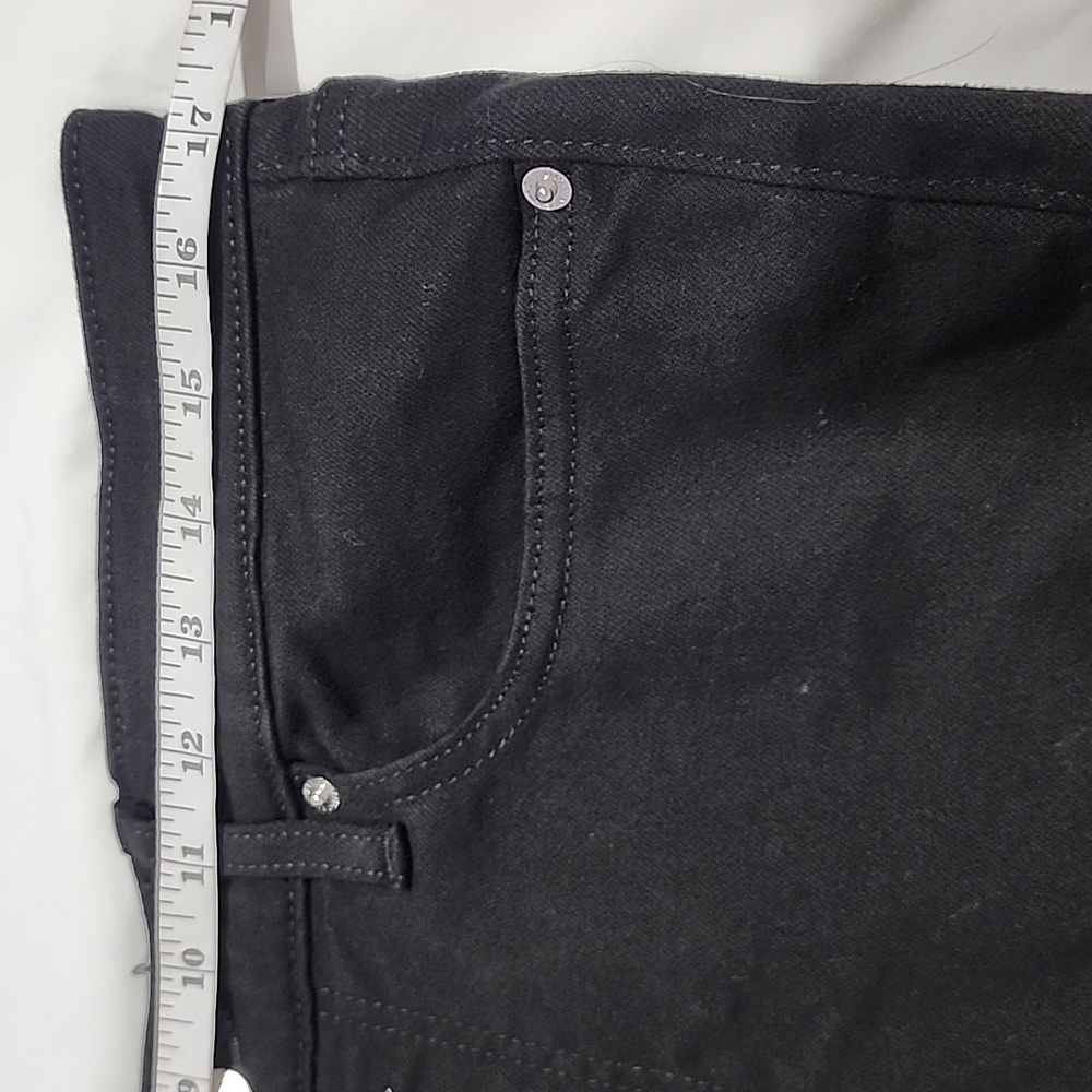 CALVIN KLEIN JEANS MENS DENIM BLACK SLIM JEANS W32 X L30 - Picture 6 of 16